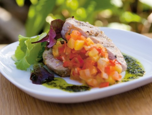 Citrusmarinerad-kotlett