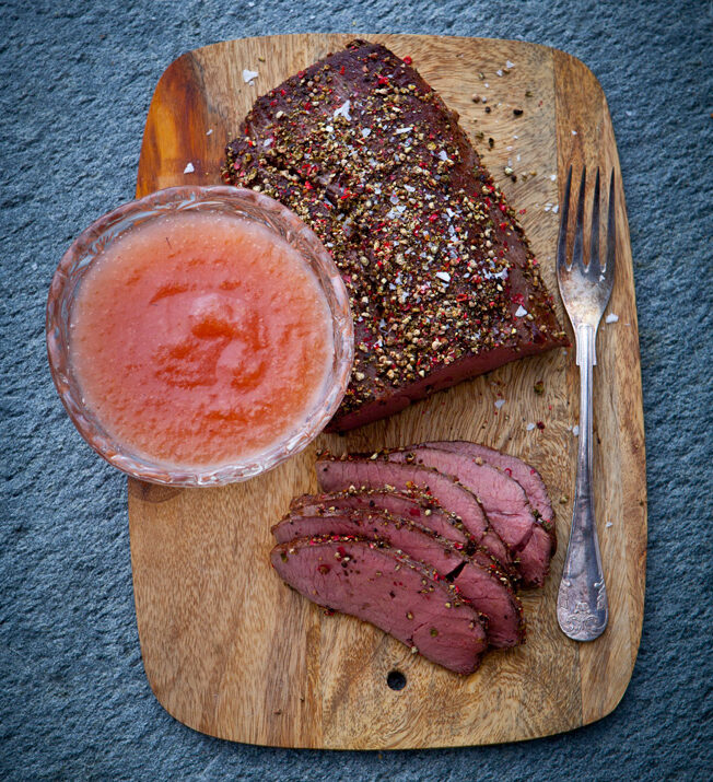 pepparstekt_hjortrostbiff